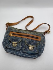 LOUIS VUITTON Monogram Denim Baggy PM Shoulde...