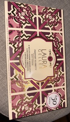 Laura Gellar 9 Multi Finish Eyeshadows,2 Brushes,,1bronzer,1highlighter