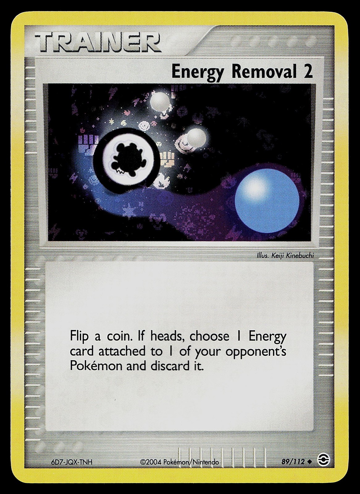 Pokemon Card - Energy Removal 2 FireRed & LeafGreen 89/112 Reverse Holo