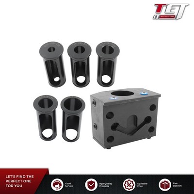 C Sleeve Set 5 Piece, BOT20 Turret Tool Holder Block 1-1/2 Bore for CNC Lathe