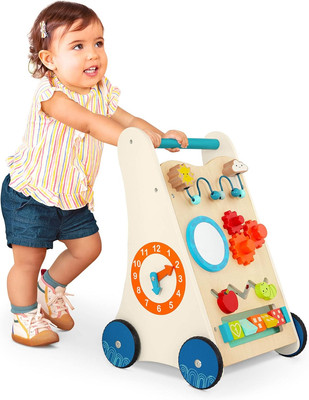   Little Learning Steps   Wooden Activity Walker   7 Educational Activities   Le
