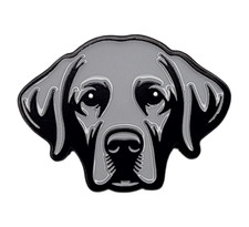 Black Labrador Retriever Golf Ball Marker with Hat Clip