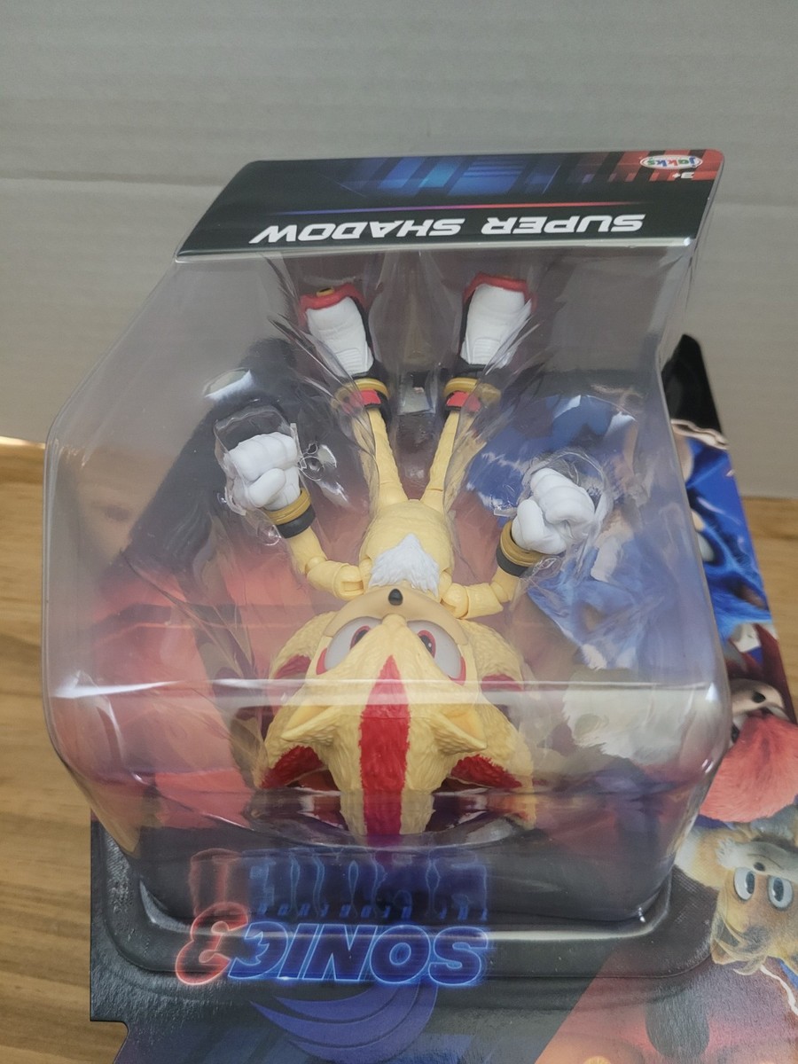 Sonic The Hedgehog 3 SUPER SHADOW The Hedgehog 5” Inch Jakks
