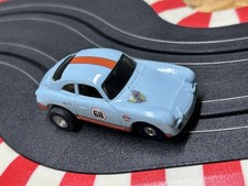 Aurora Tjet PORSCHE 911 - Turquoise HO Slot Car - custom body