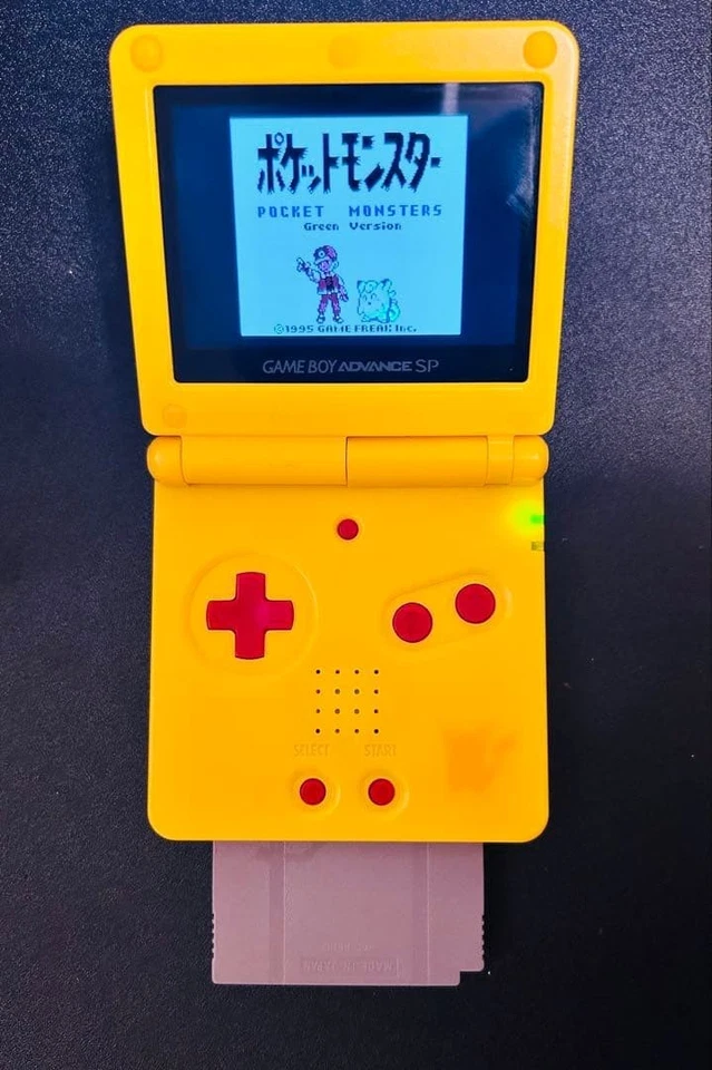 Nintendo Game Boy Advance SP Pokemon Pikachu Limited Edition Console Yellow New - Image 2 of 4