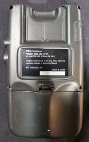 NEC PC Engine Turbo Express Hand Held Console - No Power, Caps Replaced - READ!!