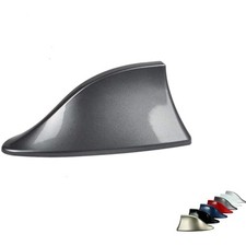 Auto Antenne Shark Fin Universal Antennen Kunststoff Dach Grau Farbwahl