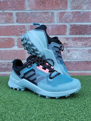 adidas TERREX Swift R3 Gore-Tex Hiking Trail Shoes Blue GX5393 ~ US Wms Size 11