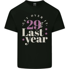 Divertida camiseta de algodón ligero para hombre 30 cumpleaños 29 is So Last Year