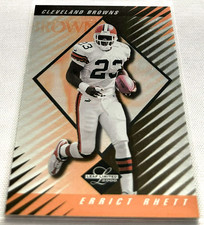 2000 Leaf Limited Football Errict Rhett Cleveland Browns #21 #d 1367/5000