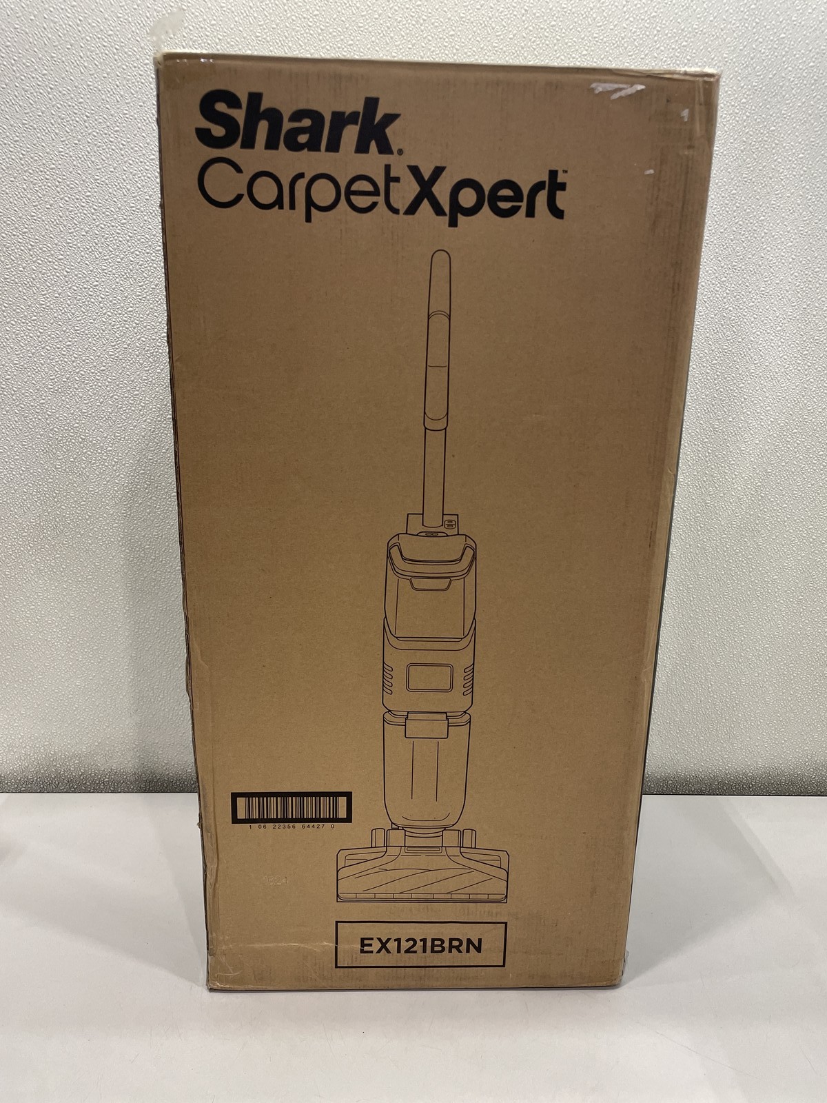 Shark CarpetXpert Upright Carpet & Area Rug Cleaner EX121BRN