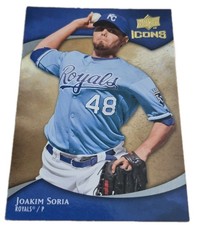 2009 Upper Deck Icons #55 Joakim Soria Kansas City Royals Baseball Card (P5