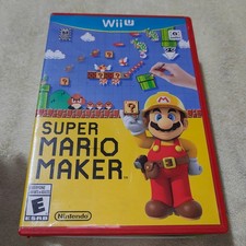Super Mario Maker Standard Case Wii U Nintendo Game