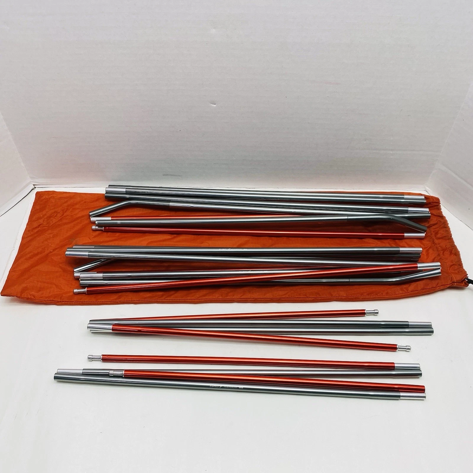 Marmot Aeros 3P Person Tent Replacement Poles & Storage Sleeve DAC Featherlite