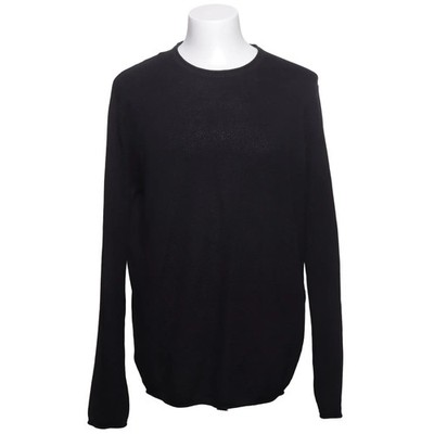 Identic Man, Strickpullover, Größe: XL, Schwarz, Baumwolle/Polyester #aVD