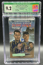 Star Trek SEALED Betamax CGC 9.2 William Shatner Signed PSA Captain Kirk NOT VHS