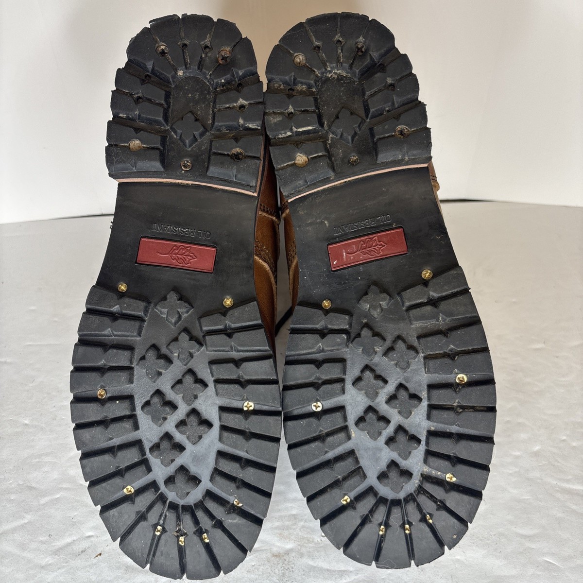 Field N Forest 1162 Steel Toe Logger Work Brown Leather Mens Boots Size 9.5 EE Field N Forest 1162 Steel Toe Logger Work Brown Leather Mens  main image 3