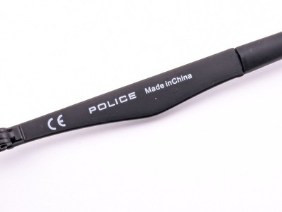 Police Sunglasses, Polarized Lenses, S8919K S08P *3 Black, 60-16