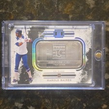 Panini 2023 Impeccable Harold Baines Hall of Fame Troy Ounce Silver Chicago #24