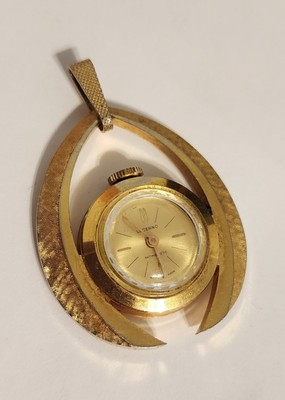 Working Vintage Lucerno Swiss Made Pendant Watch  display picture 3