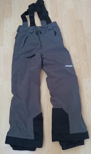 Spyder Snow Pants Youth 12 Grey  Black "Small To Tall" Ski Snow Pants Excellent