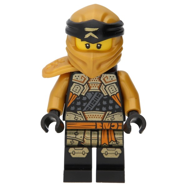 Lego Minifigur Cole - Lego Ninjafigur - Lego Ninjago - Lego Goldener Ninja Cole-image