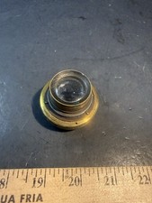 Vintage Eastman Kodak Co Brass Camera Lens w/ Aperture Scale 4-128 Antique
