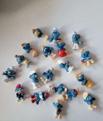 Ü Ei Alte Figuren, Erkennst Du Deinen Schlumpf, Olympiade Der Schlümpfe 81 / 83