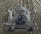 Vintage Hand painted Delft 3D Knapkin Holder — photo 4