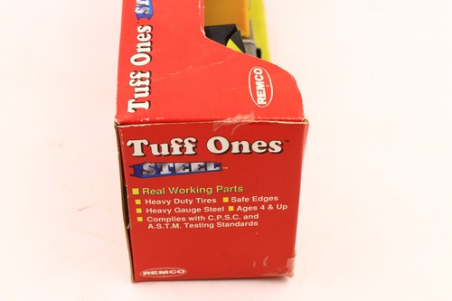 Remco Tuff Ones Steel Tractor Trailer W/ Operating Loader Backhoe Semi Truck NEW - Picture 6 of 6