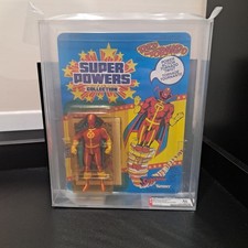 Super Powers Red Tornado Series 2 23 Back Figure 1985 AFA 85 Canada Kenner MOC