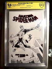 AMAZING SPIDER-MAN UOMO RAGNO.1/801.CGC-CBCS FIRMATA 9.6.VARIANT ROMITA JR.
