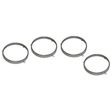 Headlight Retainer Rings Stainless Head Light 1964-72 Pontiac Gto Lemans 4pc Headlight Retainer Rings Stainless Head Light 1964-72 Pontiac Gto Lemans 4pc