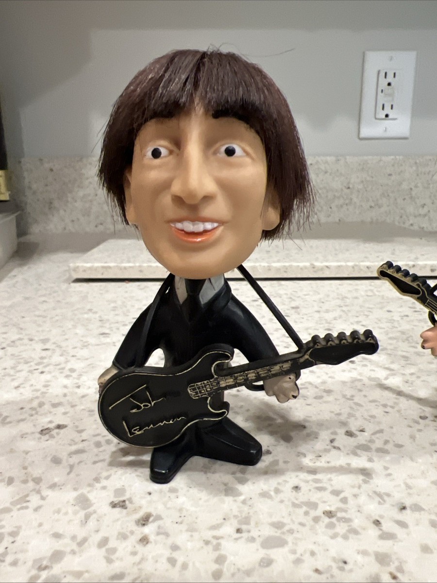 1964`sビートルズ バブルヘッドフィギュアセット Yahoo!オークション - ビートルズ フィギュア バブルヘッド 4体
