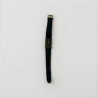 Vintage Seiko Tank 7430-5560 Quartz Watch Seiko Leather Strap Unisex