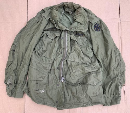 Original US Army M65 OG-107 Jacket Size Small Short 1968 Dated