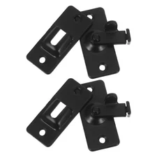  2 Pcs Barn Door Latch Sliding Hidden Cabinet Lock Flip Gate Hardware