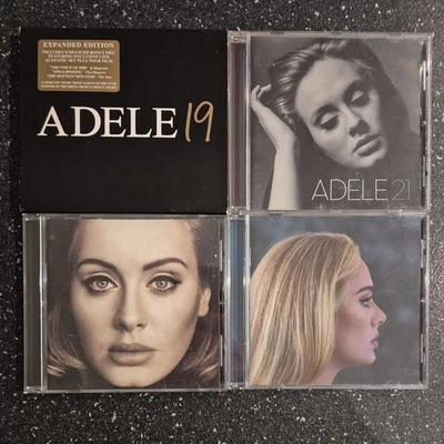 ADELE 4 x CD 19 Deluxe 2-disc (2008) / 21 / 25 / 30 - Image 1 of 3