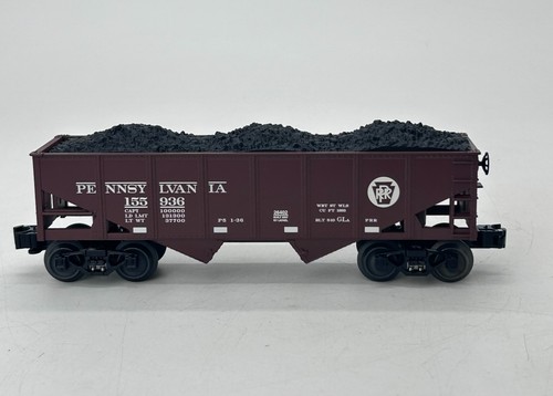 Tolva de carbón Lionel 6-26402 Pennsylvania PRR calibre O 155936 con caja de carga C7 | Condition: Used