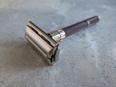 C-1 1982 Gillette Black Beauty Super Speed DE Rasierhobel