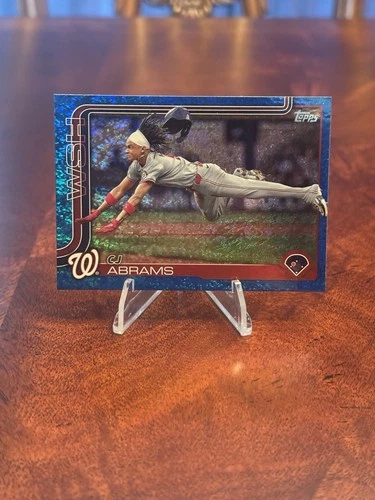 CJ Abrams 2025 Topps CJ Abrams #122 Holo