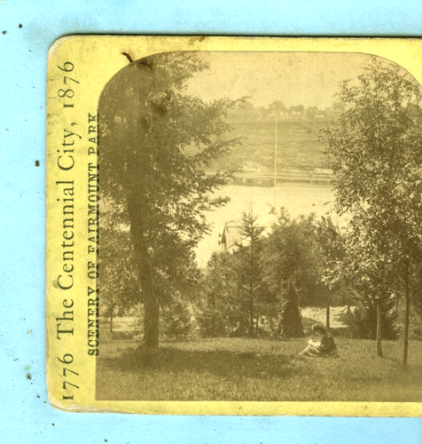 Centennial City 1876, Palacio de DeToung, Park Lake en Fairmount Park... - Imagen 2 de 3