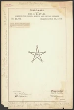 Geo S. Bartles for Star brand Remedies for Cholera Morbus and Similar Disesaes