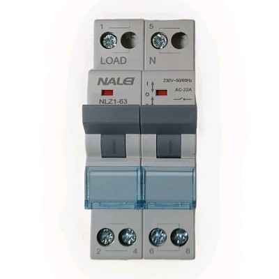 NALEI 63A NLZ1-63 Manual Changeover Transfer Iso Switch Dual Power Solar Grid