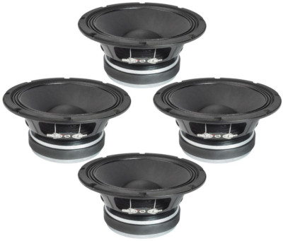 4x Faital Pro 8FE300 8'' Midrange / Midbass 500W Car Audio Speaker 8-Ohm 95dB