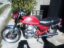 honda cx500 motorcycle/motorbike.