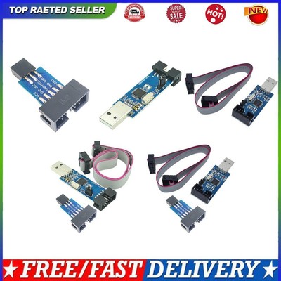 USB Programmer Support Win7 64 USB ISP USB ASP ATMEGA8 ATMEGA128 3.3V/5V Powered