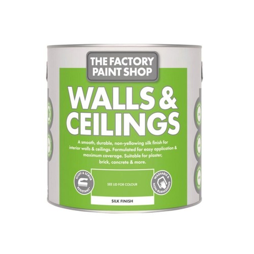 Paredes y techos de seda The Factory Paint Shop 2,5 L varios colores - Imagen 80 de 85