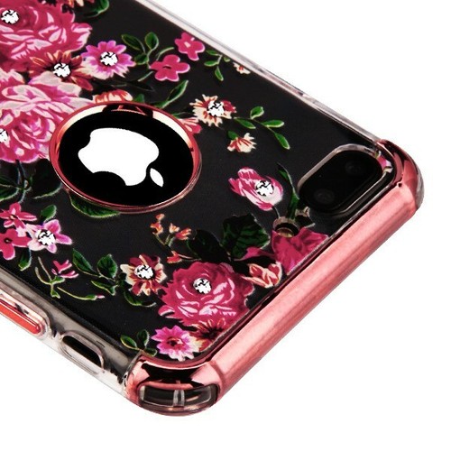 Ultra Slim Lightweight Clarity Case w/Chrome Bumper for iPhone 7 Plus / 8 Plus - Picture 28 of 36