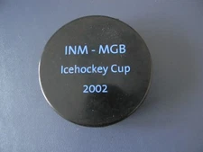 INM-MCB ICEHOCKEY CUP 2002  Hockey Puck 